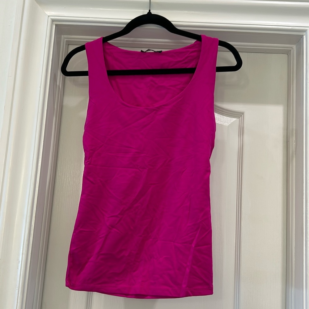 Zara hot pink top